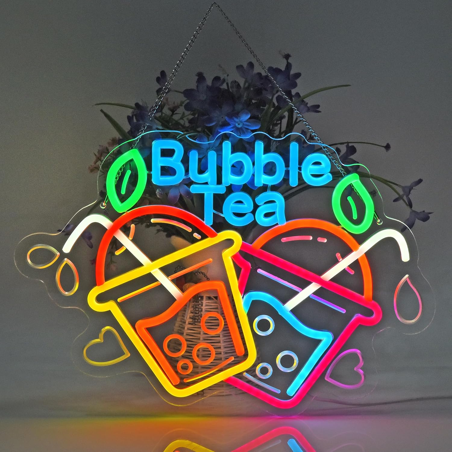 Bubble Tea Neon Sign USB Led L - Commercial Kitchen Light avis et prix
