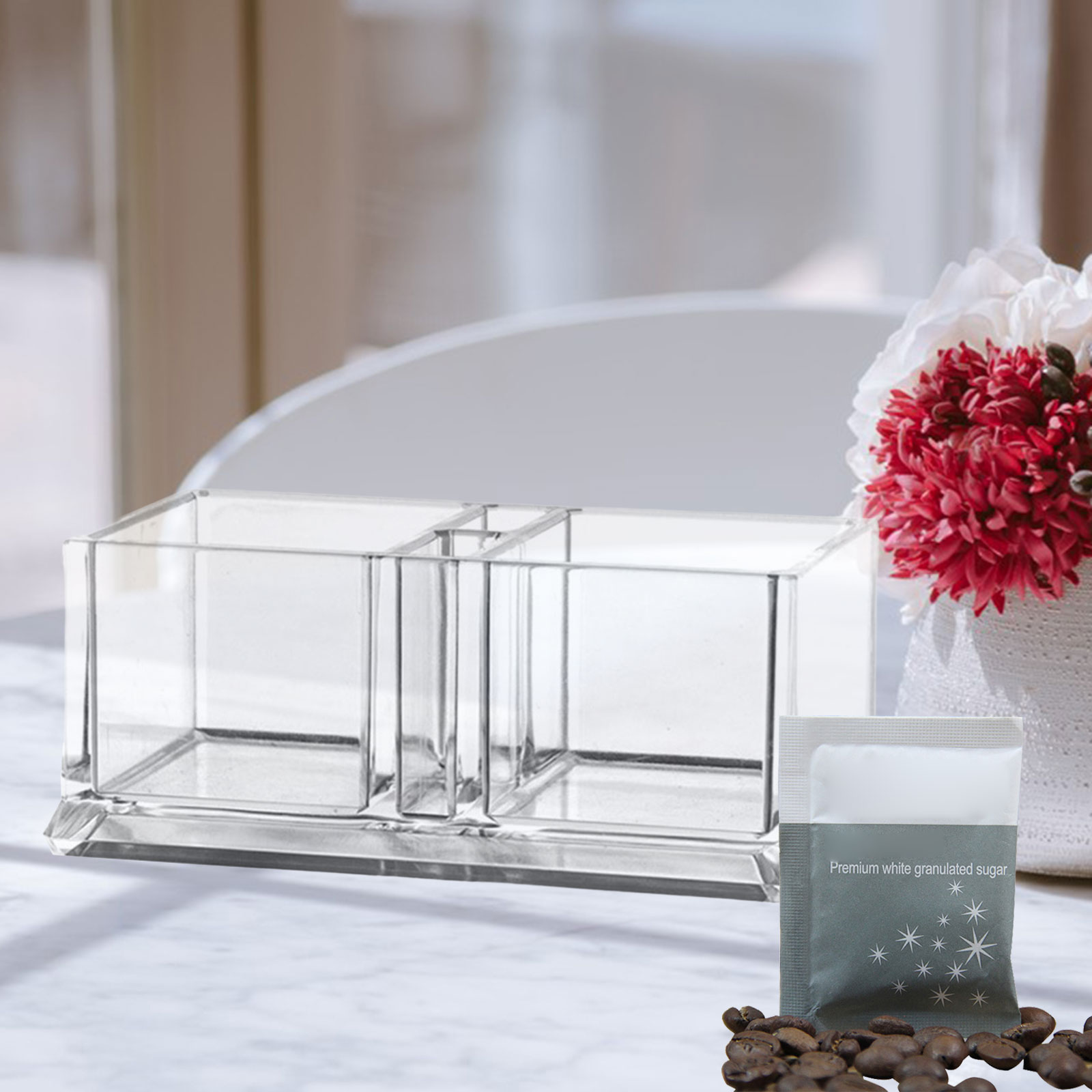 Acrylic Sugar Packet Holder Ti - Commercial Kitchen Utensil Holder avis et prix