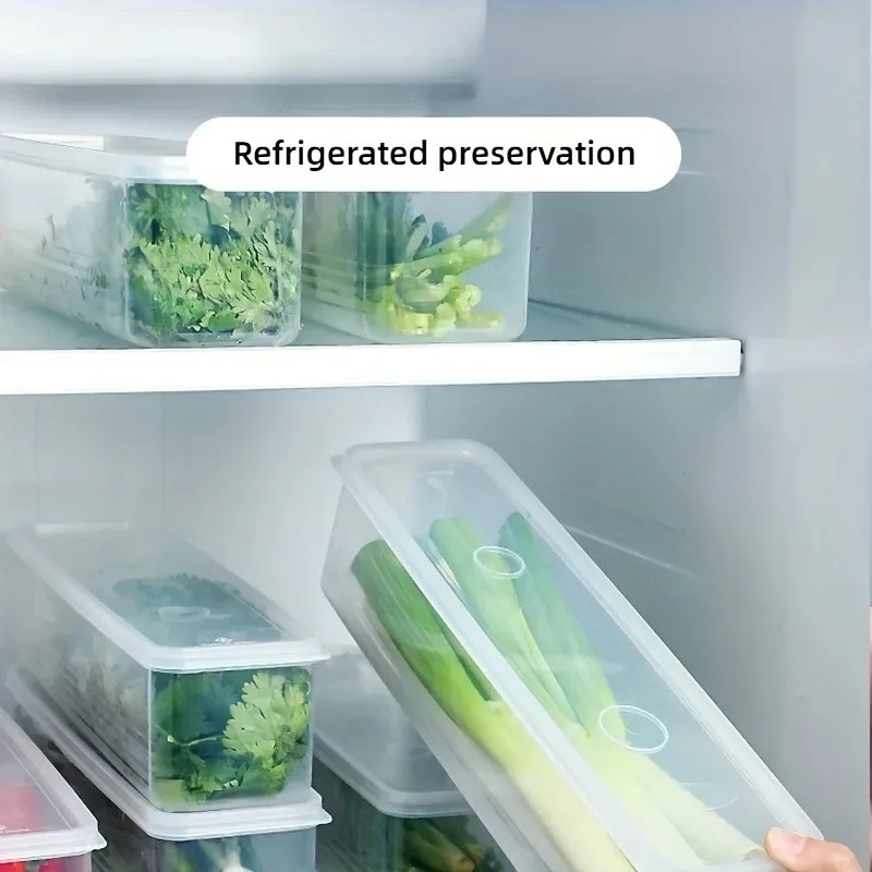 1/2/4Pcs Green Onion Fresh-kee - Commercial Kitchen Utensil Organizer avis et prix
