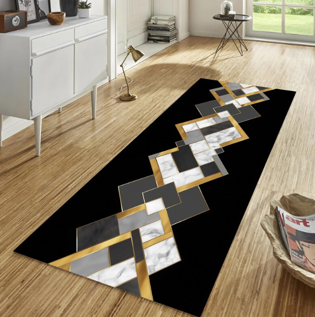 Checkerboard Vinyl Runner Rug  - Commercial Kitchen Vinyl avis et prix