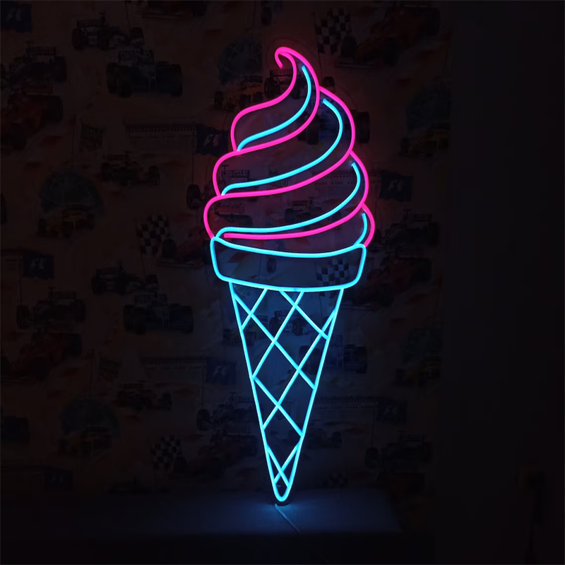 Ice Cream LED Neon Light | Wal - Commercial Kitchen Light avis et prix