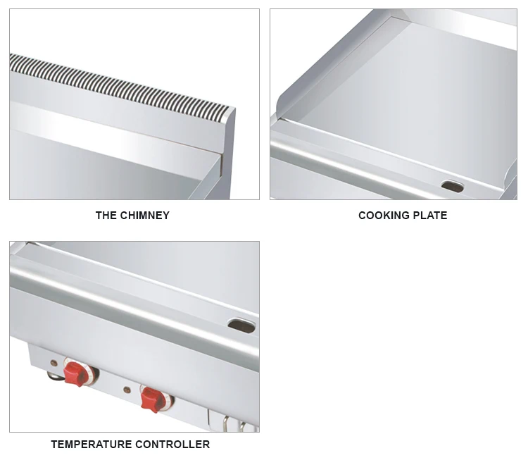 Commercial 220V Countertop Fla - Commercial Kitchen Griddle avis et prix