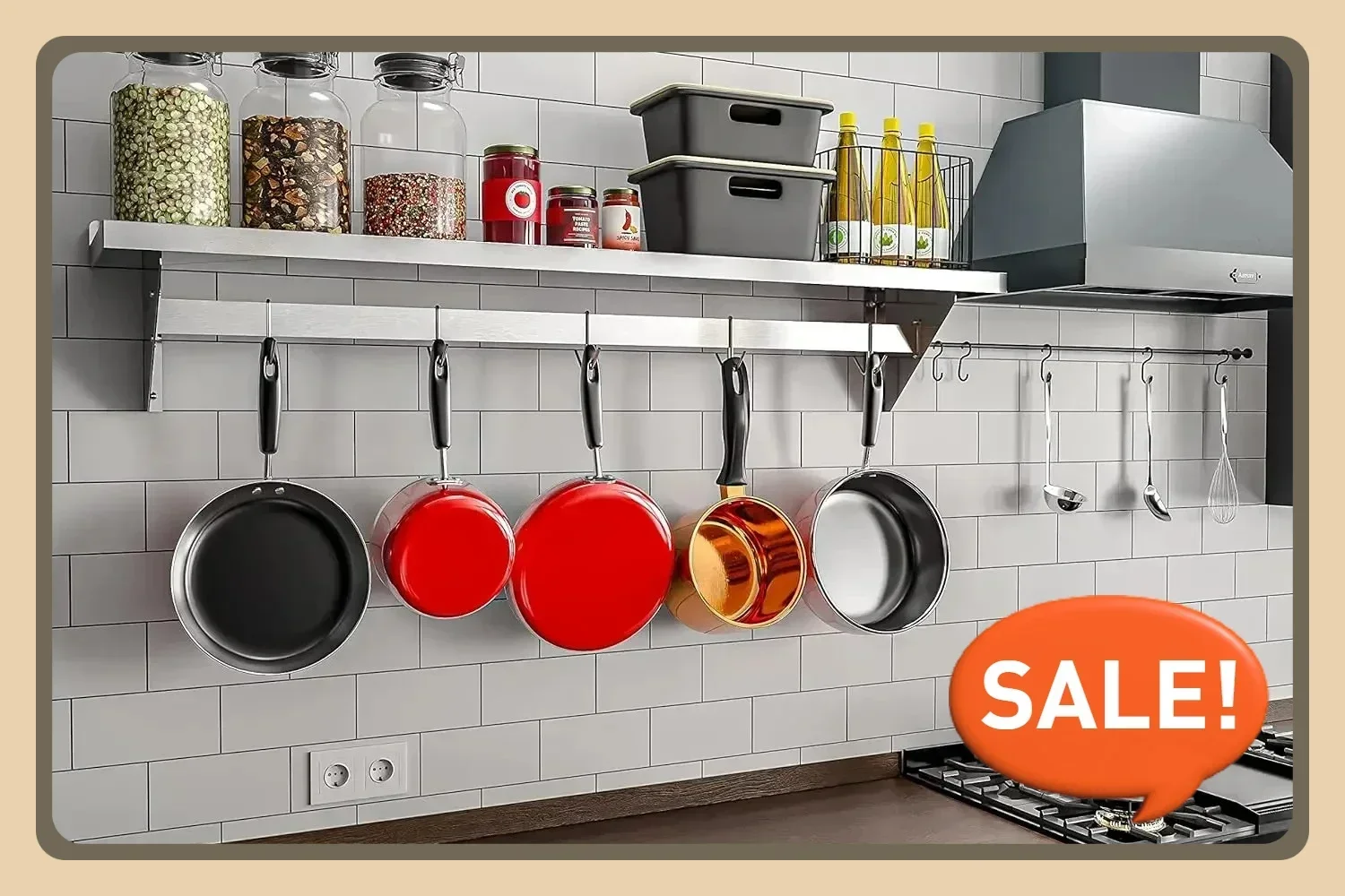 Commercial Wall Mounted, Utens - Commercial Kitchen Wall Shelves avis et prix