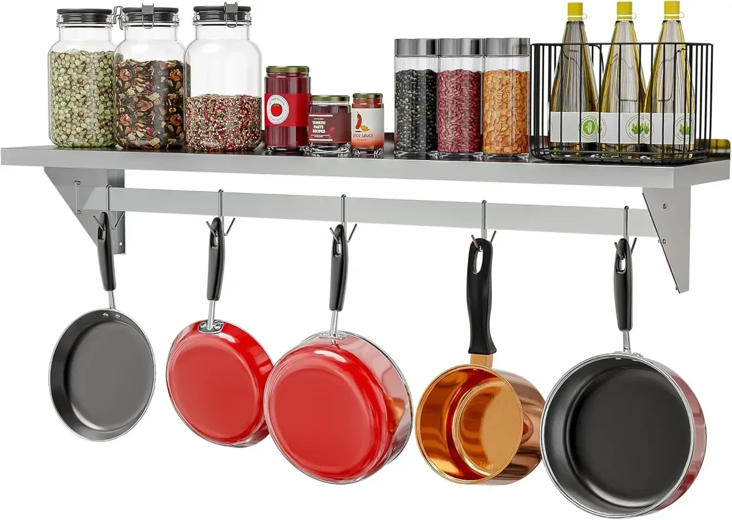 Commercial Wall Mounted, Utens - Commercial Kitchen Wall Shelves avis et prix