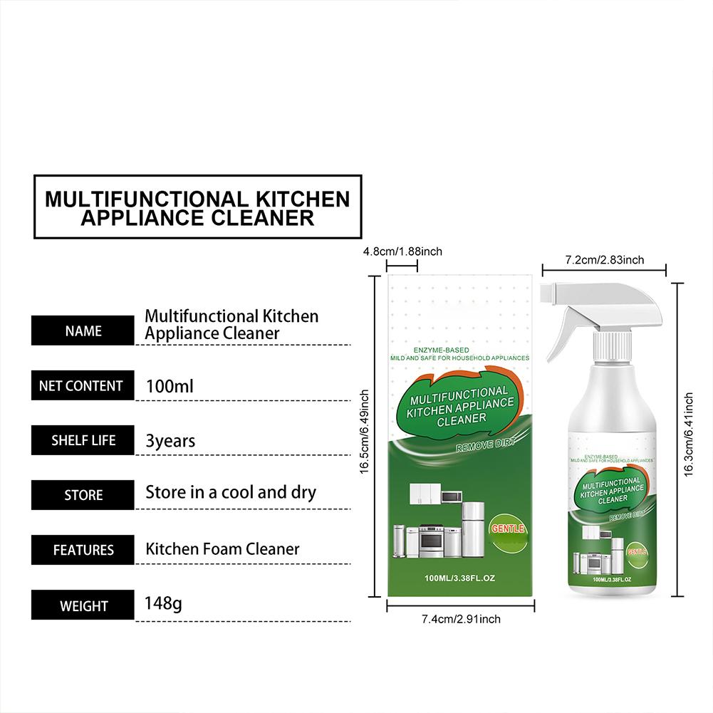 100ml Kitchen Appliance Cleane - Commercial Kitchen Grease Cleaner avis et prix