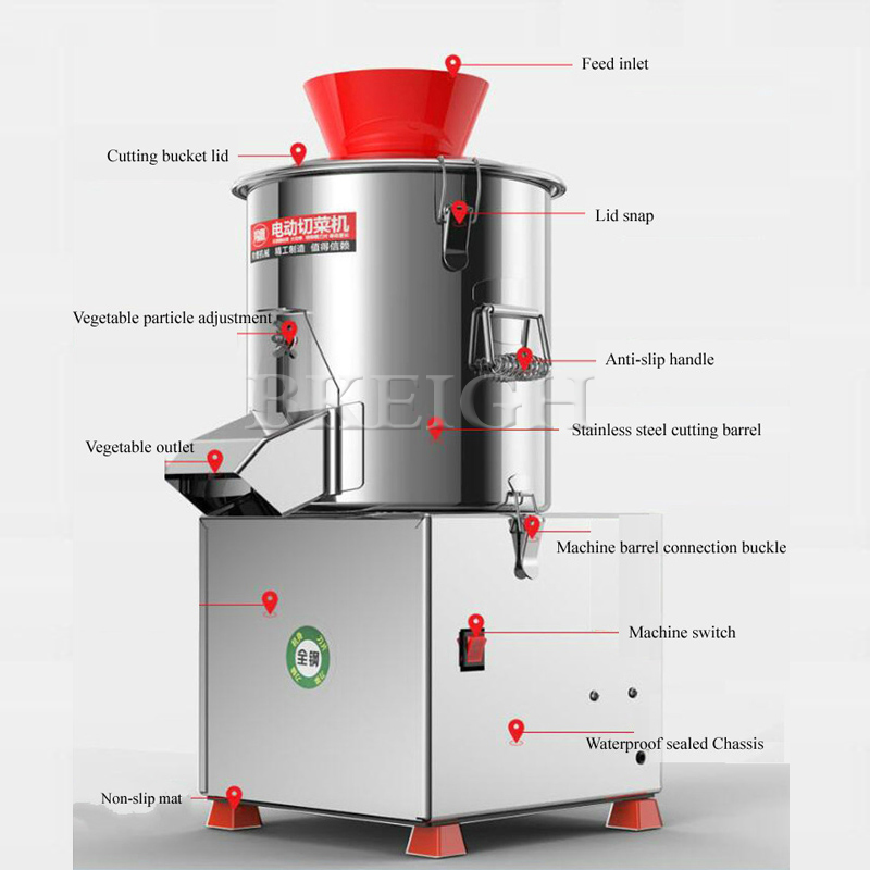 Electric Vegetable Cutter Comm - Commercial Kitchen Grinder avis et prix
