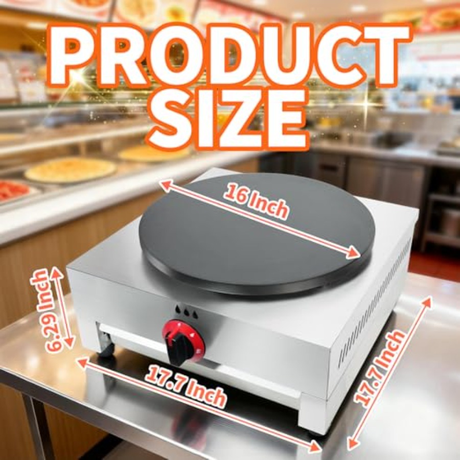 Commercial kitchen crepe maker - Commercial Kitchen Griddle avis et prix