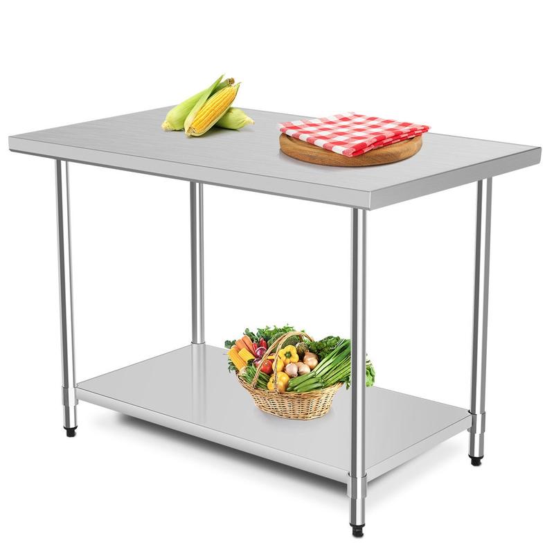 30 x 48 Inch Stainless Steel T - Commercial Kitchen Table avis et prix
