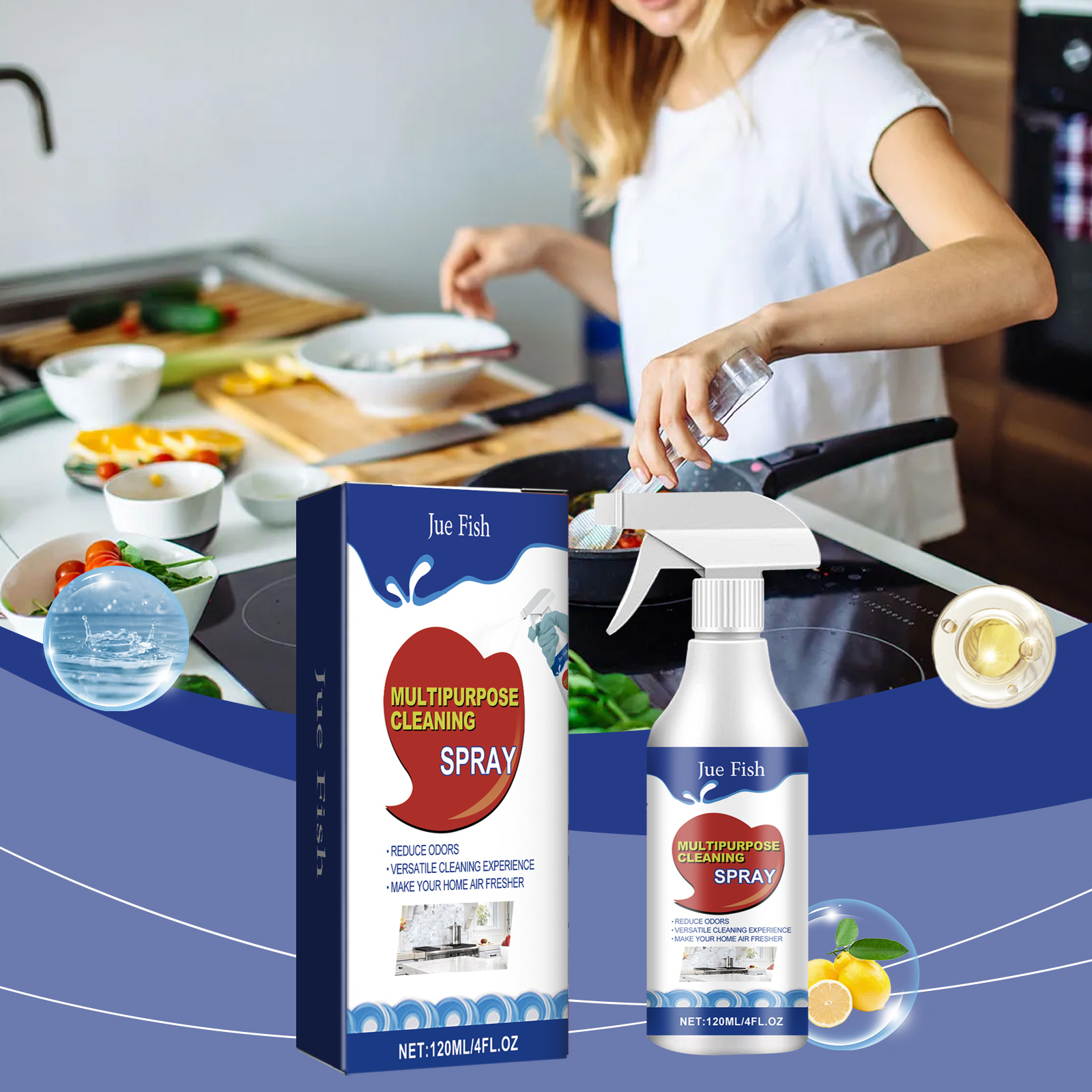 Multi Heavy Duty Purpose Clean - Commercial Kitchen Grease Cleaner avis et prix