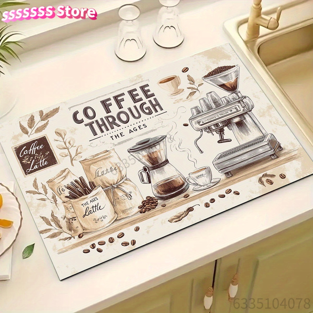 Coffee Machine Mat Suitable fo - Commercial Kitchen Griddle avis et prix