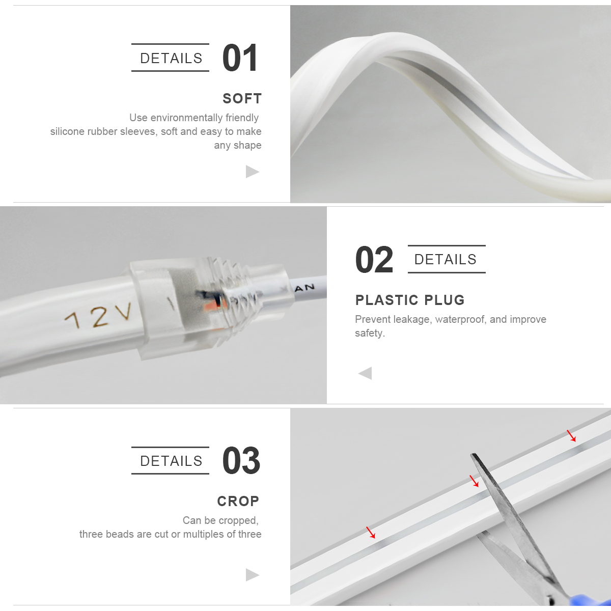 Smart Hand Sweep Neon Lights L - Commercial Kitchen Light avis et prix
