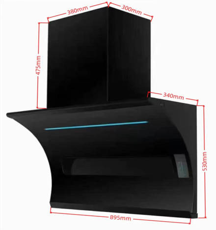 Low-Noise Range Hood-High-Powe - Commercial Kitchen Ventilation System avis et prix