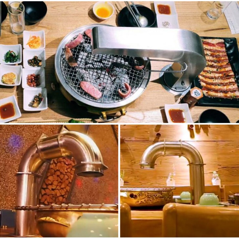 Commercial BBQ Elbow Duct 90°  - Commercial Kitchen Ventilation System avis et prix