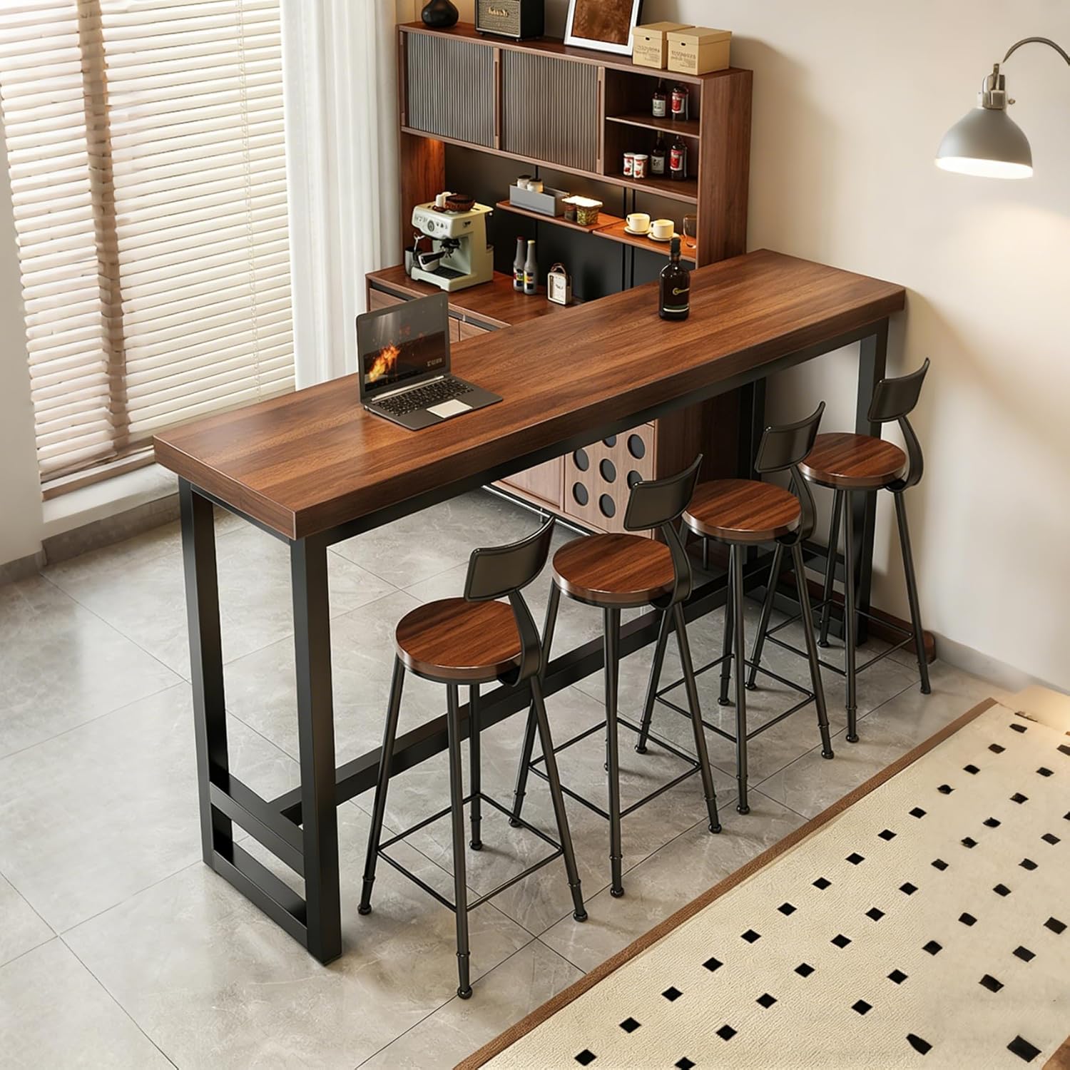 Narrow 41in Counter Height Bar - Commercial Kitchen Small Space avis et prix