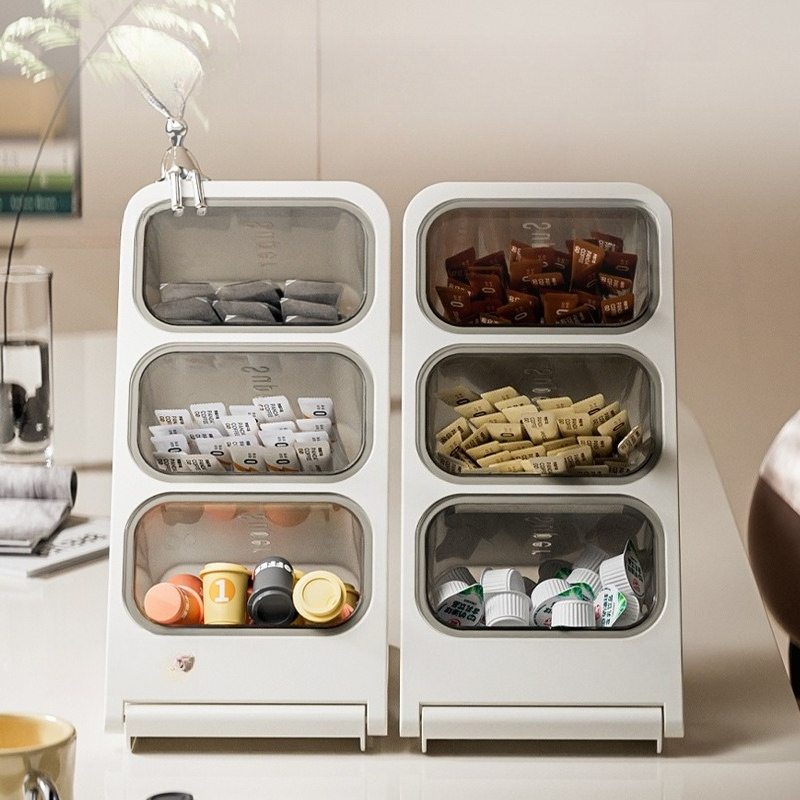 3 Tier Tea Bag Organizer Plast - Commercial Kitchen Utensil Organizer avis et prix