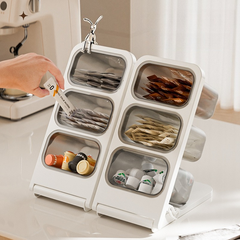 3 Tier Tea Bag Organizer Plast - Commercial Kitchen Utensil Organizer avis et prix