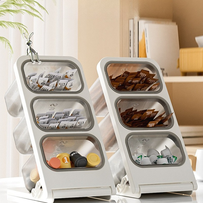 3 Tier Tea Bag Organizer Plast - Commercial Kitchen Utensil Organizer avis et prix