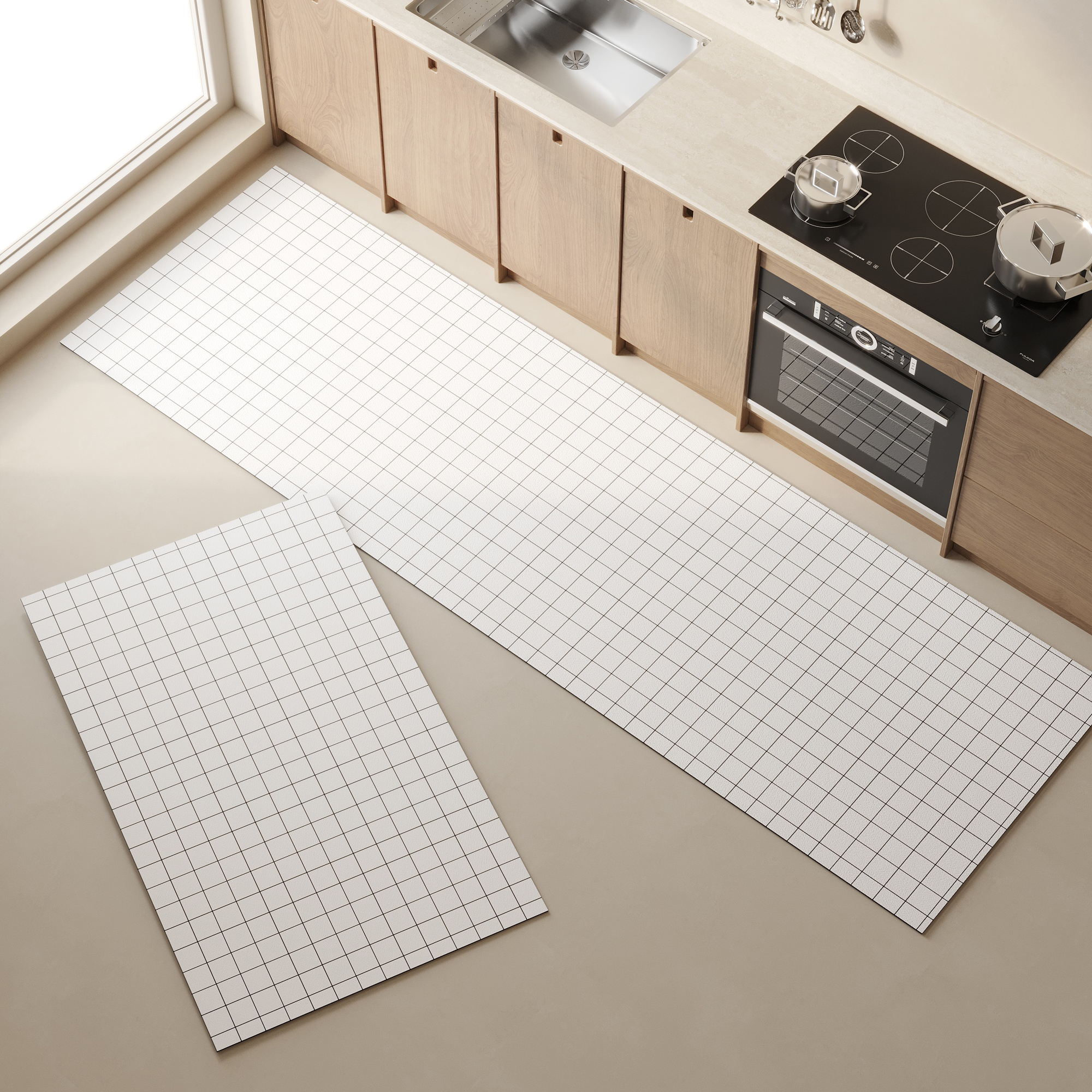 Kitchen Floor Mat Pvc Waterpro - Commercial Kitchen Vinyl avis et prix