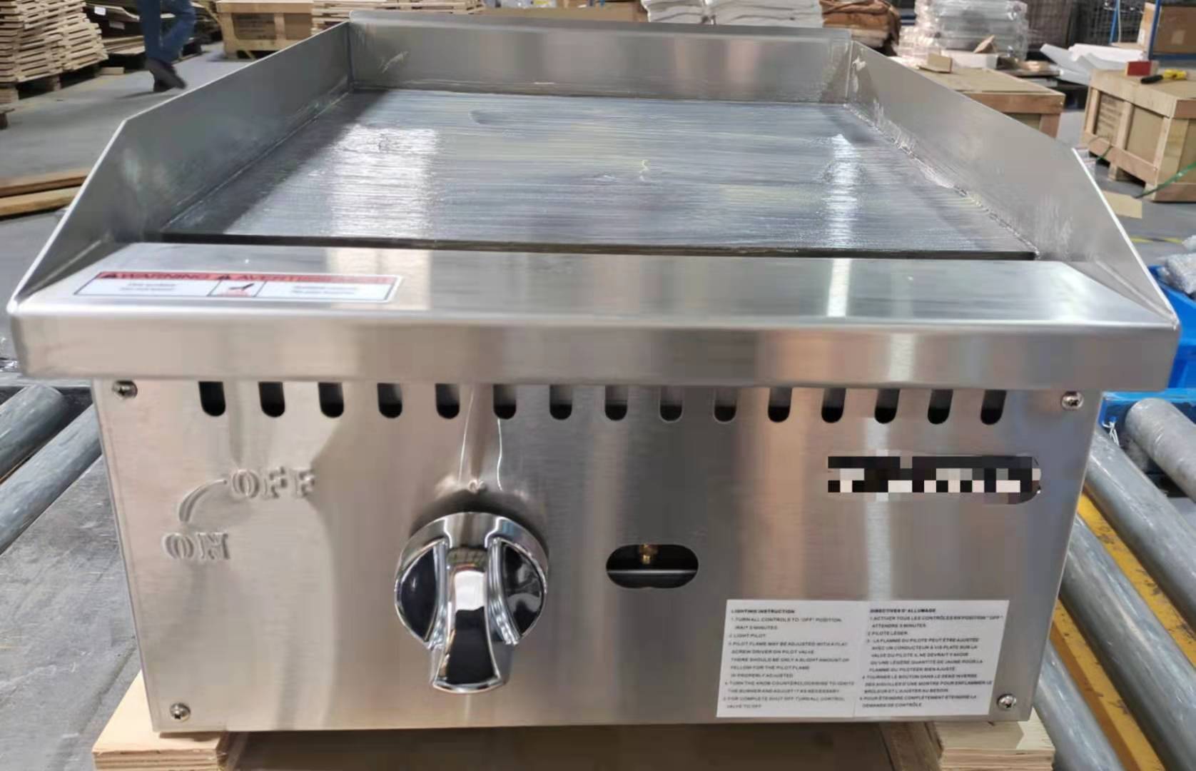 Commercial Hotel Fast Food Res - Commercial Kitchen Griddle avis et prix