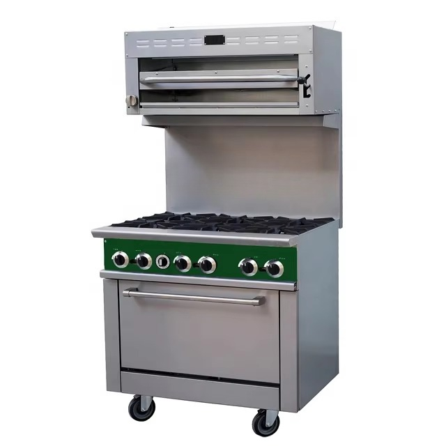 Gas Stove Perfex Gas 6 Burner  - Range Commercial Kitchen avis et prix