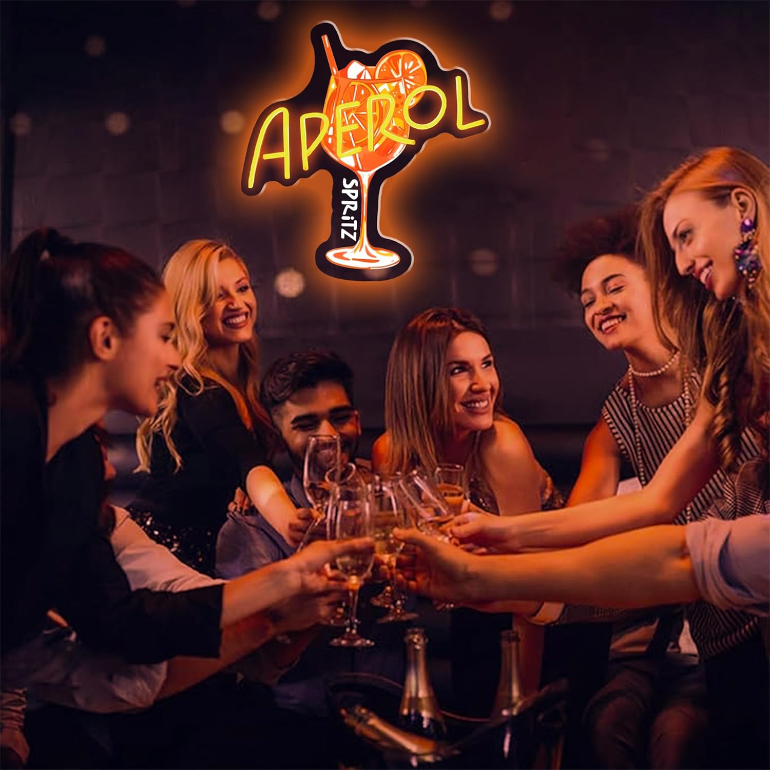 Aperol Spritz Neon Sign LED Co - Commercial Kitchen Light avis et prix